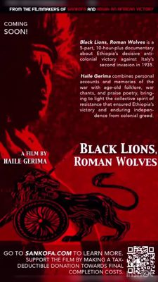 FdP 2026 BLACK LIONS - ROMAN WOLVES. The scar of Adwa (parte I)